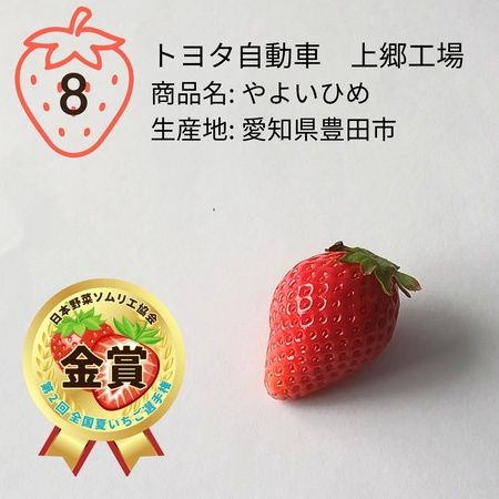 【奈良県天理市】おいしい夏いちご日本一が天理市の「カジュレアの古都華『極夏ノ雫』」に決定！