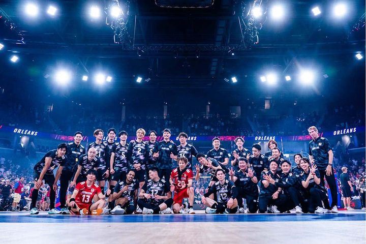 バレーボール男子日本代表（C）Volleyball World