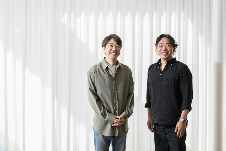 プライベートでも交流がある二人。
