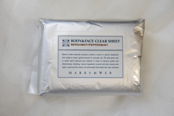 MARKS&WEB ボディ&フェイスクリアシート