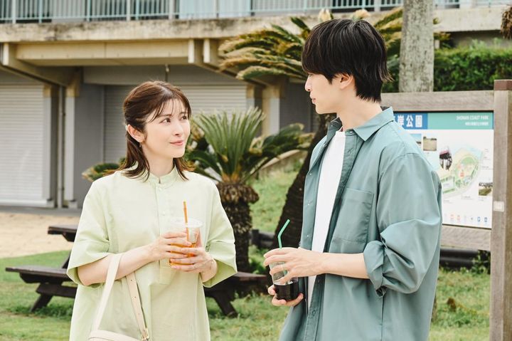 伊川真弓（宮澤エマ）／「マイ・フィクション」第3話より©️ABCテレビ