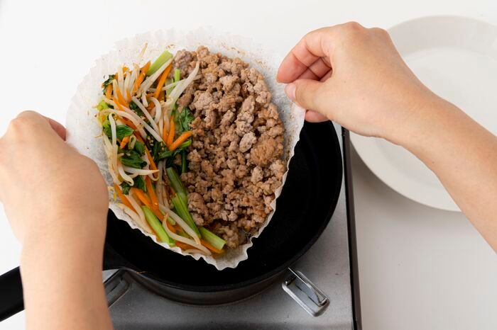 【今日の夜ご飯決定！】使うのはフライパンだけ〈およね式ビビンパ〉がラク旨すぎる件♡