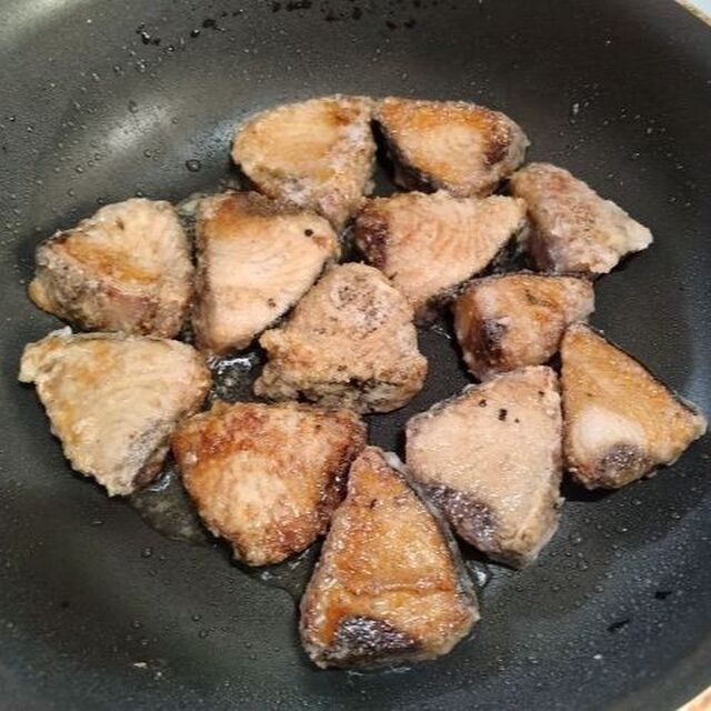 揚げ焼きする