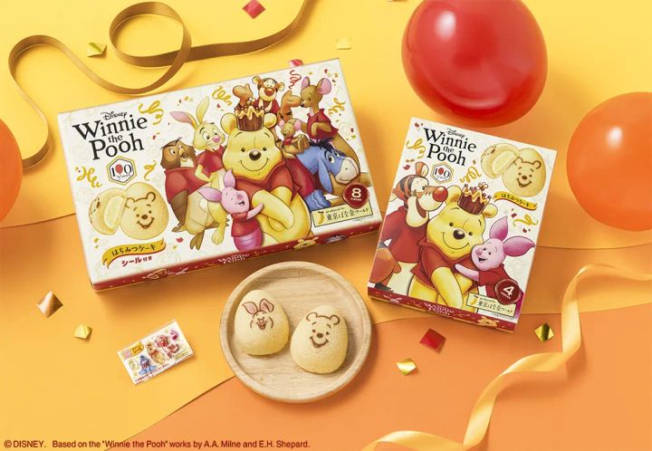 ディズニー「Disney SWEETS COLLECTION by 東京ばな奈」くまのプーさん／はちみつケーキ