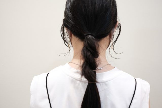 三つ編みのヘアアレンジ