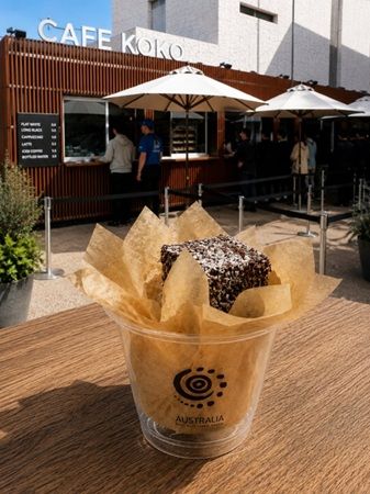 【大阪府大阪市】万博で人気を博したオーストラリアの伝統菓子「ラミントン」の先行販売イベント開催