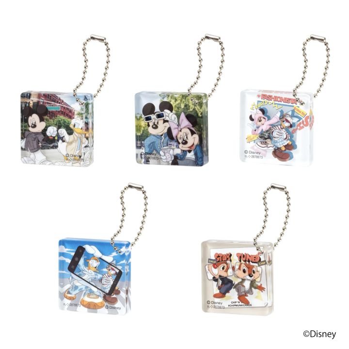 バンダイナムコ Cross Store：Disney MICKEY & FRIENDS WITH YOU アクリルブロックチャーム