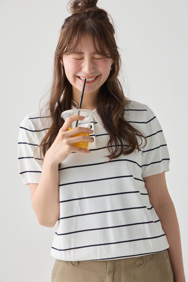 《ユニクロ》のチノパンは太さがちょうど良い！ポロシャツを合わせた夏のトラッドスタイルで【FUDGE FRIEND おしゃれさんの毎日コーディネート vol.715｜RAN】
