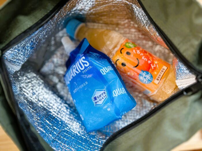 真夏のテイクアウトで「保冷剤がない！」→そんなときはコンビニへ！身近なものでどれだけ冷えるか試してみた♪