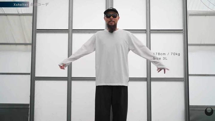 紫外線対策＆遮熱で快適に！「エックスシェルター暑熱β長袖Tシャツ」