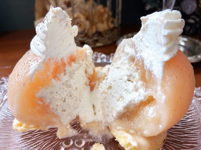 プティエトワール まるごと桃タルト