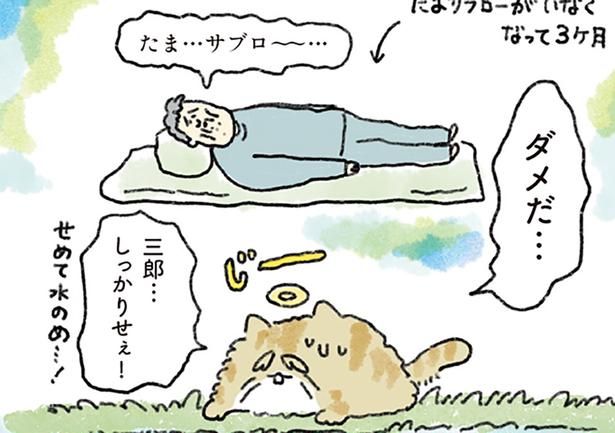 三郎…しっかりせぇ！ （C）中山有香里／KADOKAWA