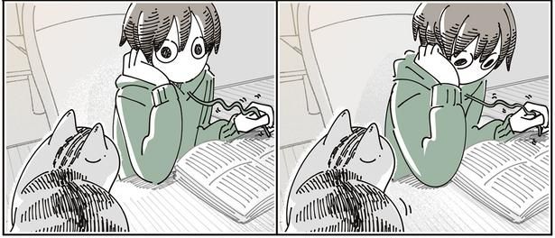 視線 （C）キュルZ／KADOKAWA