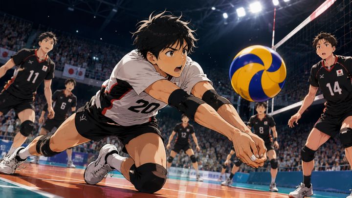 【ネーションズリーグ】バレーで1人だけ色の違うユニホームを着る『リベロ』は守備専門！意外と知らない特別な役割