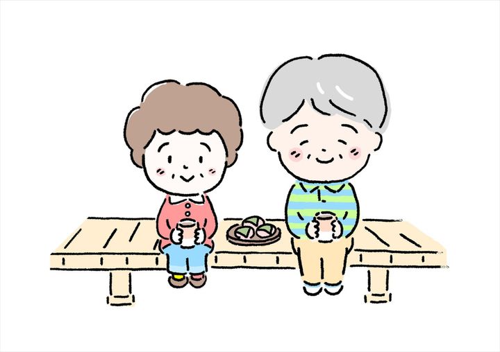 映画『ぼけ日和』矢部太郎描き下ろしイラスト （C）2027映画『ぼけ日和』製作委員会 width=