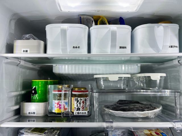 冷蔵庫内 ディッシュラック
