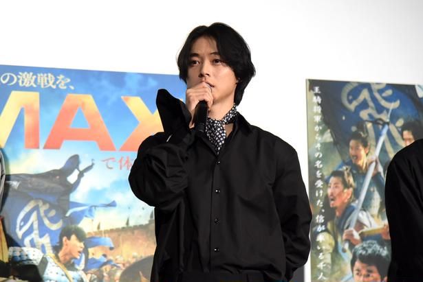 アクションのキレ、そして体の仕上がりにも自信があります…と話す山崎賢人 撮影：ソムタム田井