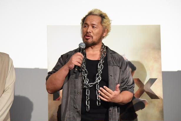 腕っ節に定評のある百戦錬磨の伍長・沛浪役の真壁刀義 撮影：ソムタム田井