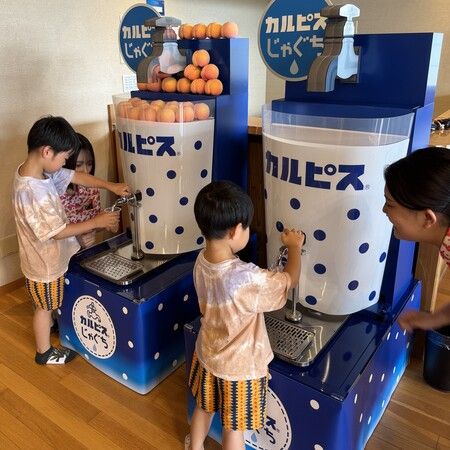 【福島県福島市】「飯坂ホテルジュラク」に、蛇口からカルピスが出る「カルピスじゃぐち」設置！
