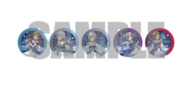 コラボドリンクの注文でプレゼントされるオリジナルコースター THE IDOLM@STER(TM)&(C)Bandai Namco Entertainment Inc.