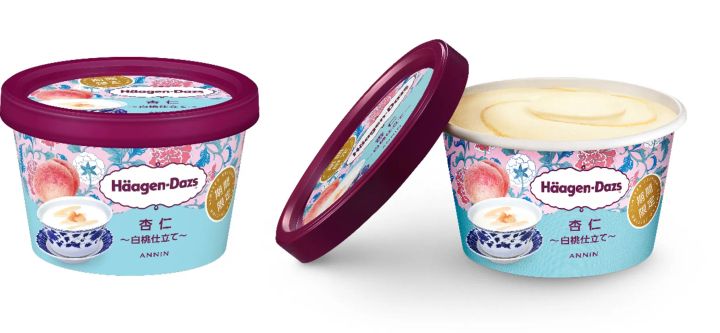 ハーゲンダッツ ミニカップ「杏仁～白桃仕立て～」 商品画像2種