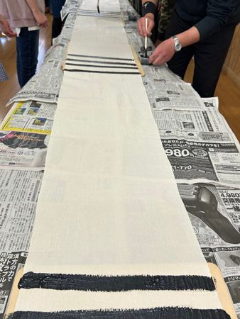 【新潟県新潟市】福島県の福祉施設が製作する、希少な会津木綿に描画したオリジナルの巾着「TenF」発売