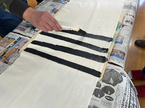 【新潟県新潟市】福島県の福祉施設が製作する、希少な会津木綿に描画したオリジナルの巾着「TenF」発売