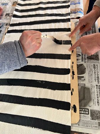 【新潟県新潟市】福島県の福祉施設が製作する、希少な会津木綿に描画したオリジナルの巾着「TenF」発売