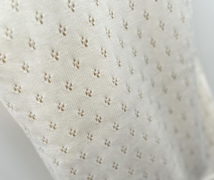 画像1: 【無印良品】婦人 コットン透かし編みニットブラタンクトップ¥3,990 ※2026年7月中旬発売予定 www.muji.com