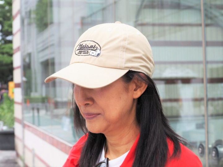 スヌーピーのキャップ
