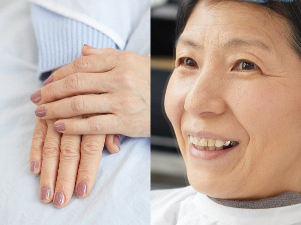 プロのネイルケアで自然と笑顔に！