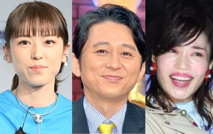 （左から）若槻千夏、有吉弘行、平野ノラ クランクイン！ width=