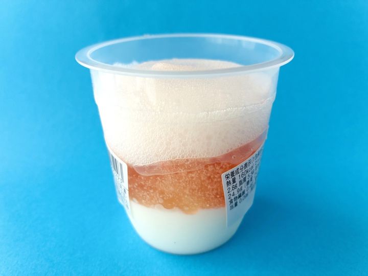 「面白い食感！」「食べてみてほしい！」【ローソン】泡ピーチゼリー