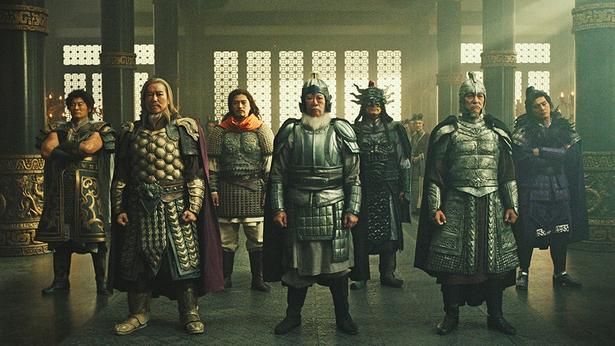 秦を代表する名将たちが一堂に会する(『キングダム 魂の決戦』) [c]原泰久／集英社 [c]2026映画「キングダム」製作委員会