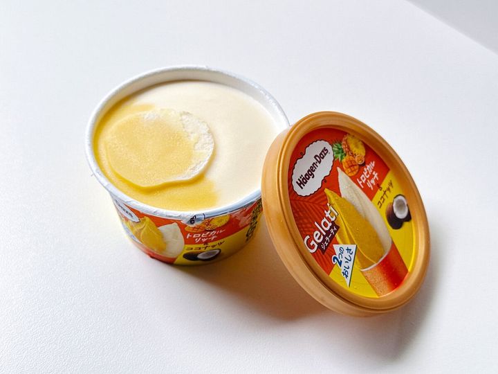 ハーゲンダッツ ミニカップ Gelati トロピカルリッチ＆ココナッツ