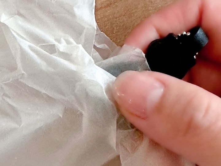簡単にポリ袋を開けることができる