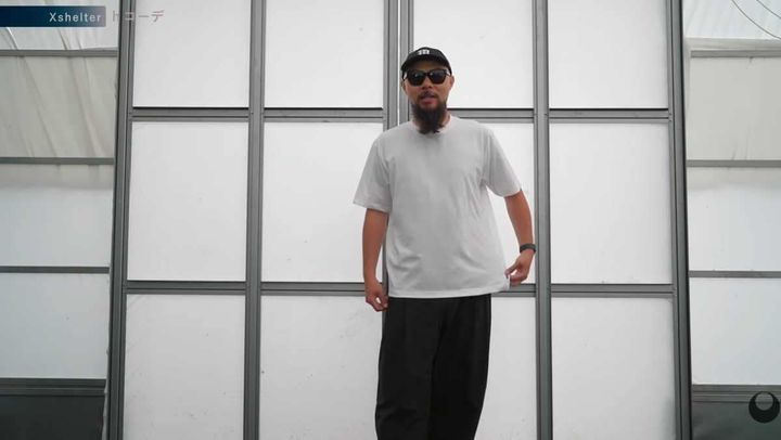 猛暑を乗り切る！「エックスシェルター暑熱β半袖Tシャツ」
