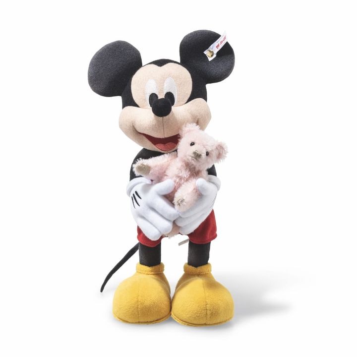 シュタイフ ミッキーマウス ぬいぐるみ ドナルドソン限定モデル 日本だけで出会える特別なぬいぐるみ！シュタイフ「【日本限定