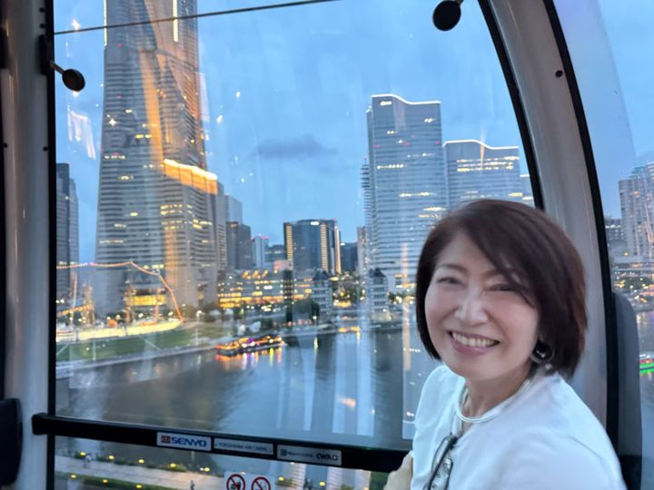 YOKOHAMA AIR CABINで夜景を堪能