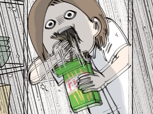 食べないと気が済まない （C）えむふじん／KADOKAWA