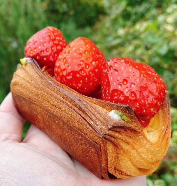 いちごのデニッシュ