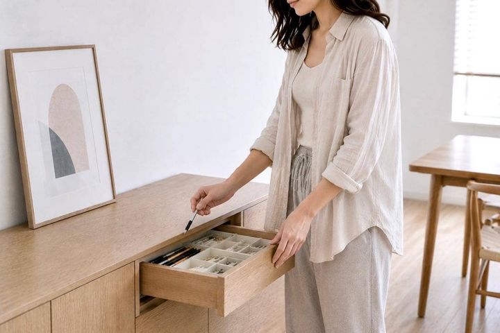 引き出しの中がすぐ散らかる…。小物収納でやりがちな３つの失敗