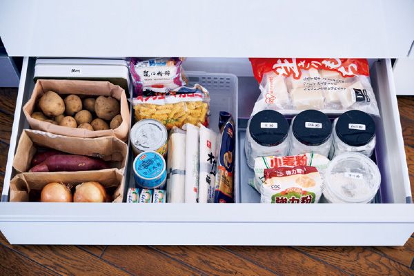 2.食品ストックは非常用も含めて必要最小限に