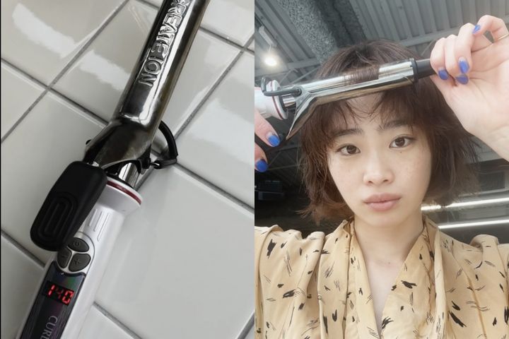 ヘアオイル×ヘアクリップアレンジ【美容師監修ボブヘアアレンジ02nanuk】