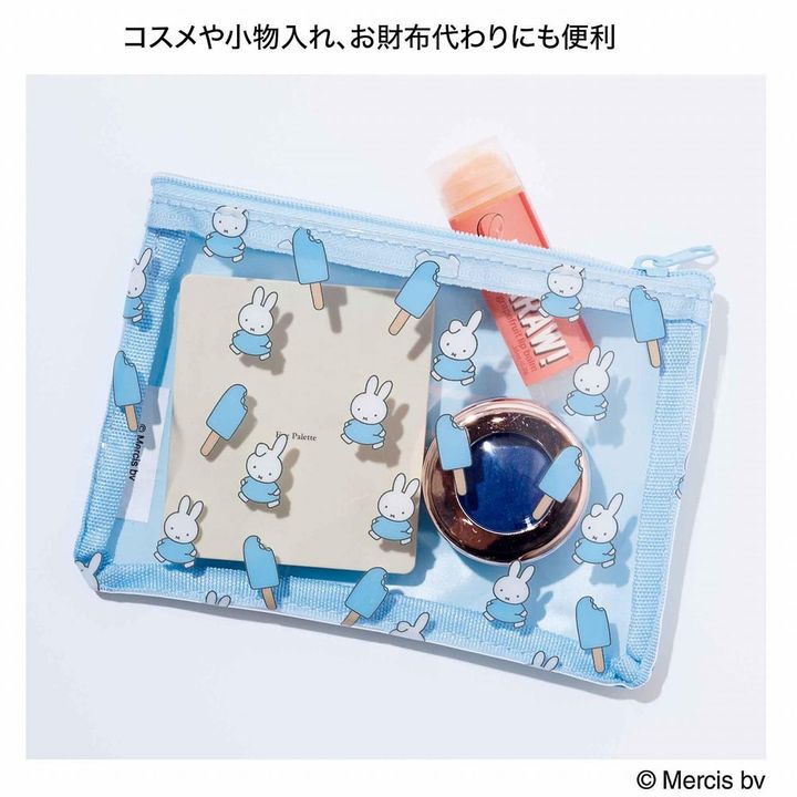 ショルダーバッグ&夏柄クリアポーチ（画像出典：Amazon）
