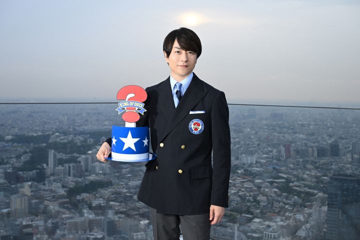『アメリカ横断ウルトラクイズ』新MCの櫻井翔 （C）日本テレビ width=