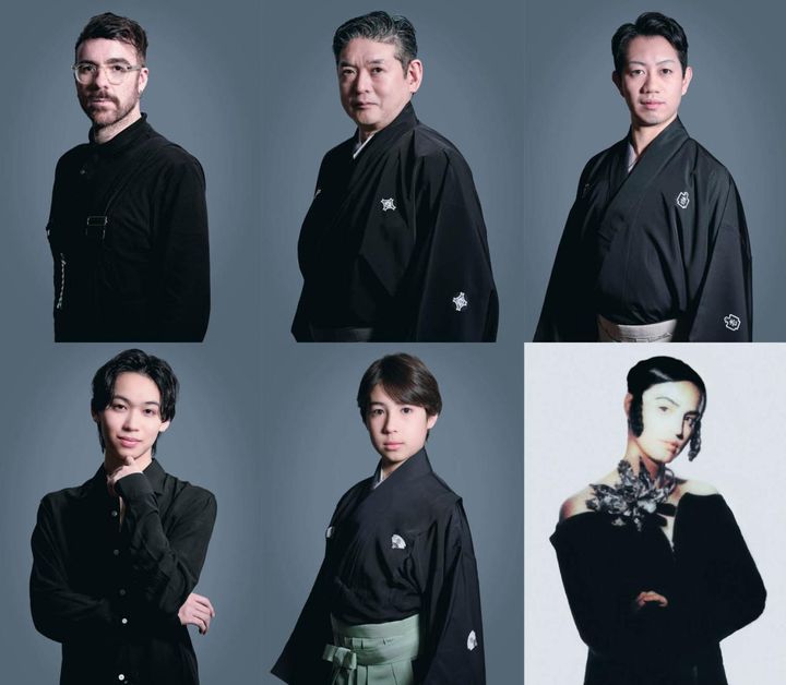 撮影：渡邉 肇（マルコス・モラウ、吉田玉助、中村壱太郎、末永光、尾上眞秀）、Photo by Nicola Delorme（マリア・アルナル）