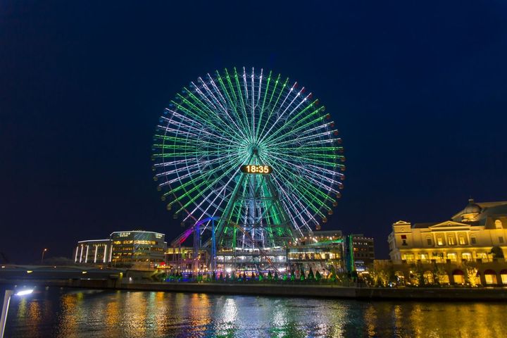大観覧車「コスモクロック21」1