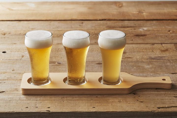 THE BAYS「球団オリジナル醸造ビール3種(BAYSTARS LAGER・BAYSTARS ALE・BAYSTARS WHITE）飲み比べセット」1600円2