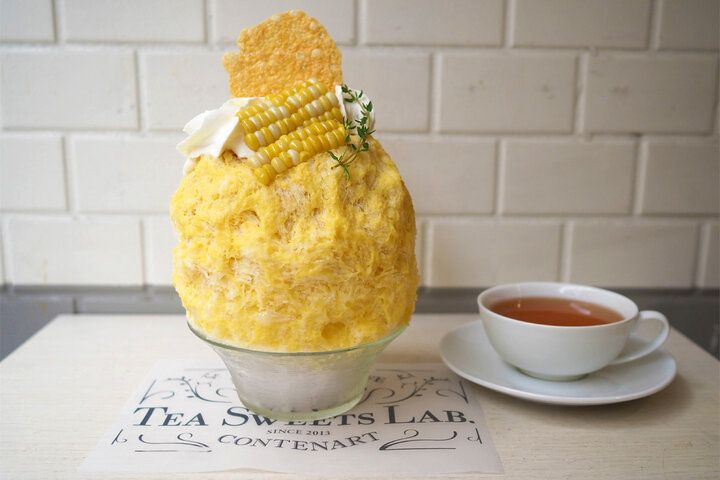 紅茶専門店がつくるご褒美かき氷が人気♪ 代々木の路地裏で心ときめくひんやり時間「ティー スイーツ ラボ コンテナート」